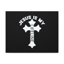  Jesus Is My Lifeline John 14:6 Cross Christian Wall Art Bible V - £56.34 GBP+