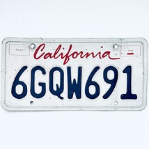  United States California Lipstick Passenger License Plate 6GQW691 - €7,06 EUR