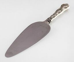 Gorham Strasbourg Pie Server Stainless Blade Sterling Silver Handle 10&quot; - $68.05