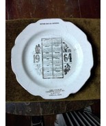 Farmers Union Oil &amp; Supply Hinsdale, Mont 1964 calendar plate Montana Ce... - €17,36 EUR