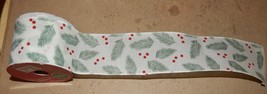 Christmas Craft Ribbon 2 1/2&quot; x 18 ft You Choose The Type Winter Wonder ... - $3.39