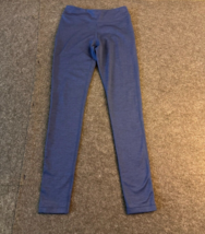 Title Nine Women&#39;s Leggings Blue Herringbone Pattern Size XS Yoga Running Hiking - £14.24 GBP