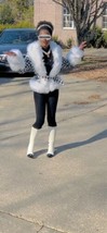 Sold out New  black cut out garter style pants, leggings, stockings S - $257.39