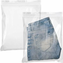 1000ct Zip Lock Bags Clear 16 x 18 Seal Top Bags 2 mil Heavy Duty Polyethylene - £219.40 GBP