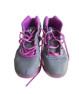 Under Armour Grey Purple Black Athletic Shoes Sneakers Sz 5 Y Eu 37.5 Hi... - $324.15 MXN