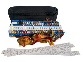 Pako Needlecraft floss and needle organizer storage with zipper case - $28.70