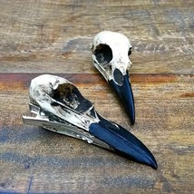 Gothic Raven Skull Hair Clip – Bird Skull Barrette for Alternative, Witchy - $279.59 MXN