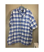 Polo Ralph Lauren Lenox Plaid Short Sleeve Men&#39;s Button Down Pajama Top ... - $371.56 MXN