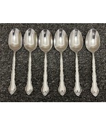 International Deluxe GIGI Stainless Flatware 7&quot; TABLE SPOONS - Lot of 6 - £9.72 GBP