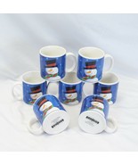 Sakura Snowy Day Mugs Cups Christmas Snowman Lot of 7  Xmas - $560.60 MXN