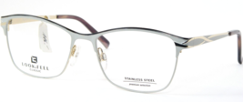 LOOK &amp; FEEL BI 8293 4 Dove White / Gold EYEGLASSES GLASSES 53-16-135mm &quot;... - $874.47 MXN