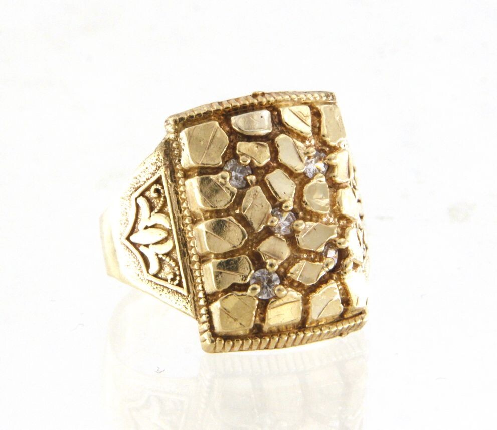 Men&#39;s Fashion Ring 10kt Yellow Gold 484954 - $399.00