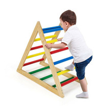Climbing Triangle Ladder with 3 Levels for Kids-Multicolor - Color: Multicolor - £112.73 GBP