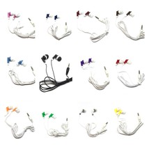 Wholesale Bulk Earbuds Headphones 50 Pack For Iphone, Android, Mp3 Player - Mixe - £39.49 GBP