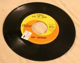 Ray Anthony 45 Record Trouble In Mind - I Almost Lost My Mind Capitol Records - £2.33 GBP
