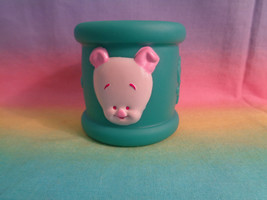 Disney Winnie The Pooh Piglet Rubber Squeak Baby&#39;s First Stacking Barrel... - $1.49