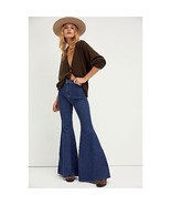 New Free People WTF Just Float On CBD Flare Jeans SIZE 26 Regular $168 S... - $98.47 CAD
