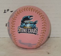 Signed Autographed Charlotte Stone Crabs Baseball Unknown Signatures FSL - $33.81 CAD
