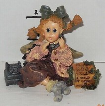Boyds Bears Wee Folkstone Style #36003 GABRIELLE FAERIEJABBER The Phone ... - $24.16