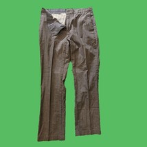 Banana Republic EMERSON Men Chino Pants Size 33x30 Gray Cotton - £26.33 GBP