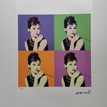 Andy Warhol Signed - Audrey Hepburn - Certificate Leo Castelli - £117.25 GBP