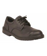 King&#39;s by Honeywell Steel Toe Black Leather Executive Oxford Shoes Size 6 - £10.09 GBP