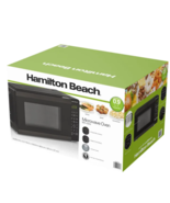 Hamilton Beach 0.9 cu. ft. Microwave Oven 900 Watts Black Stainless Steel - £70.75 GBP