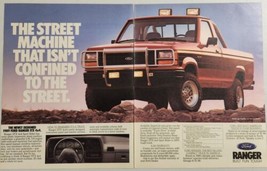 1988 Print Ad The 1989 Ford Ranger STX 4x4 Compact Pickup Truck  - $19.78