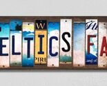 Celtics Fan License Plate Tag Strips Novelty Wood Signs WS-364 - $54.95