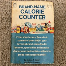 Brand Name Calorie Counter Paperback Book by Corinne T. Netzer from Dell Purse - £9.74 GBP