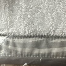 YVES DELORME PARIS 1pc HONORA BRUME WASH CLOTH  WHITE/GREY BEAUTIFUL BNWT - $19.99