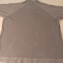 Bob Timberlake Mens Cotton Gray Sweatshirt 1/4 Zip Mock Neck Pullover Size XL image 5