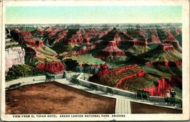 View From El Tovar Hotel Grand Canyon National Park Arizona UNP WB Postcard A10 - $5.89