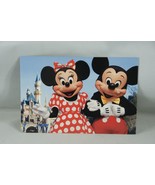 Disneyland Resort Mickey Minnie Mouse Sleeping Beauty&#39;s Castle Postcard ... - £3.91 GBP
