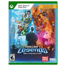 Minecraft Legends  Deluxe Edition  Xbox Series X, Xbox One [video game] - £52.59 GBP