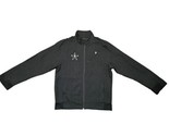 Adidas Nba All Star Black Moto Full Zip Track Jacket Sz Large Rare - $71.25