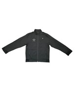 Adidas Nba All Star Black Moto Full Zip Track Jacket Sz Large Rare - £56.02 GBP