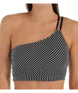 La Blanca Striped One Shoulder Bikini Swim Top Size 10 NWT $65 - £31.78 GBP