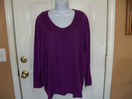 Lane Bryant Purple Sweater Size 22/24 Women&#39;s NEW LAST ONE - £16.86 GBP