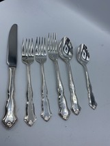Wallace Centennial Silverplate By Chatelaine Home Flatware 6-Piece Setting Forks - £27.28 GBP