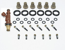 Fuel Injector seal kit for Toyota 3.4 V6 5VZFE o-rings Filters Pintle caps - $414.04 MXN