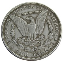 1882 Year Us Morgan Silver Dollar Foreign Copy Commemorative Coin - £6.46 GBP