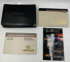 2002 Lexus RX300 Owners Manual Handbook Set with Case OEM K03B50020 - £28.32 GBP