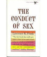 THE CONDUCT OF SEX Lawrence Frank - HUMAN SEXUALITY, ETHICS, MORALS, ORI... - £7.84 GBP