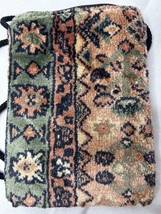 Vintage Cabrelli Rug Carpet Bag Purse Crossbody Shoulder Made In Canada - $43.49