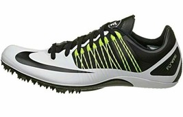 Nike Mens Zoom Celar 5 Running Black White Track Sprint Spike 629226-107... - £63.20 GBP