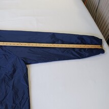 Athletech RN#83053 Mens Blue Cotton Windbreaker Snap Front Pockets Lined Size 2X image 7