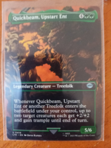 Quickbeam Upstart Ent Magic The Gathering Lord Of The Rings 419 MTG Rare... - $2.60