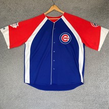 Majestic Chicago Cubs Jersey Adult 3XL XXXL Soriano 12 Licensed Shirt MLB 2009 - £27.17 GBP