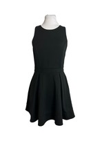 Lamour Nanette Lepore Womens Dress Size Medium Fit N Flare Black Mini Kn... - £19.50 GBP